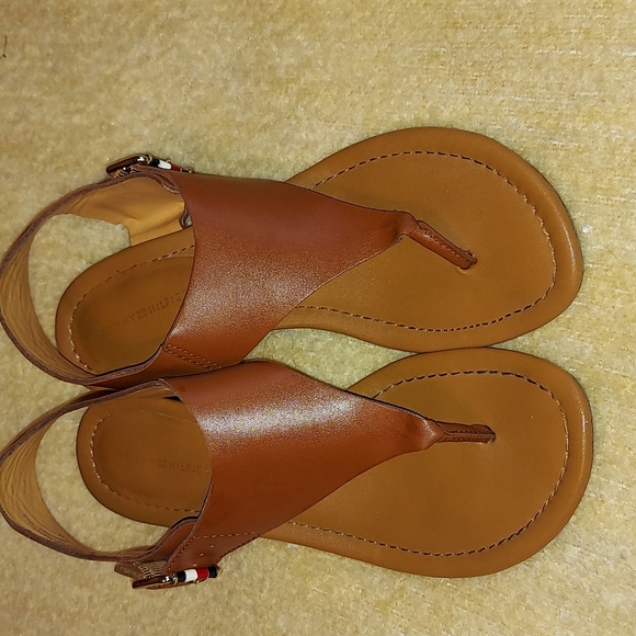 Tommy Hilfiger Shoes - Tommy Hilfiger  Kamea Natural  Flat Sandals  7.5sz